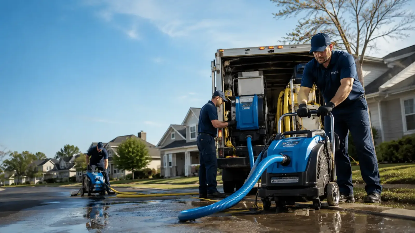 Flood Damage Cleanup in Campus, IL